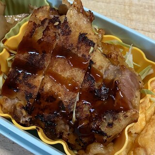 お弁当にも簡単《豚の揚げ焼き》